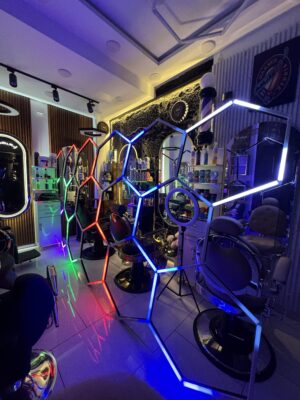 Led xagonel 408/205 cm RGB