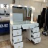 Coiffeuse coiffure blanch